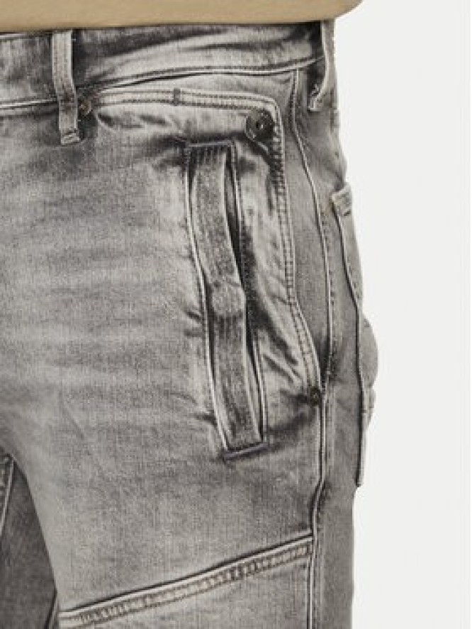 G-Star Raw Jeansy Diver 3D D26465-D931 H095 Szary Slim Fit
