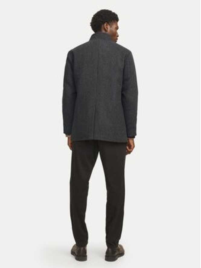 Jack & Jones Płaszcz wełniany Harrison 12258674 Szary Regular Fit