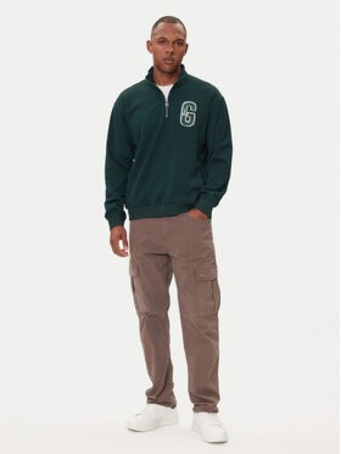 Guess Bluza M5BQ18 K0552 Zielony Regular Fit