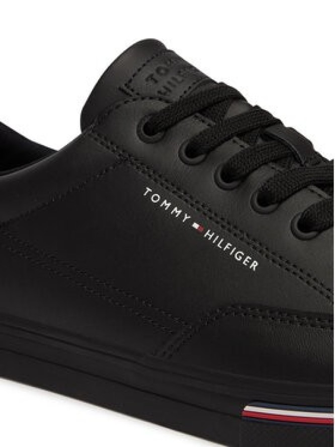 Tommy Hilfiger Tenisówki Vulc Core Rwb Long Lace Lth FM0FM05814 Czarny