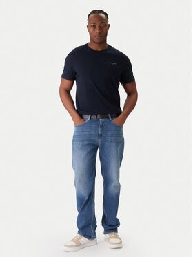 Tommy Jeans Komplet t-shirtów Linear DM0DM22316 Czarny Slim Fit