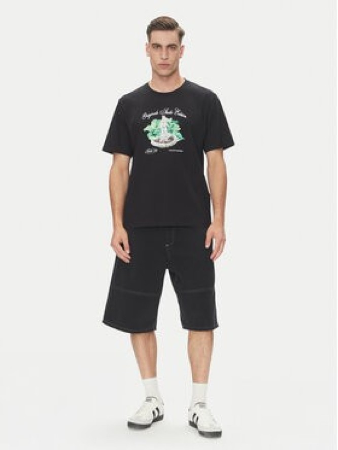 Jack & Jones T-Shirt Hydra 12277248 Czarny Relaxed Fit