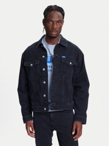 HUGO Kurtka jeansowa Dex 50541714 Granatowy Regular Fit