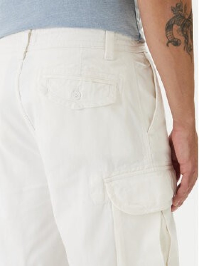 Guess Jeans Szorty materiałowe M6GD30 WGCV1 Écru Regular Fit