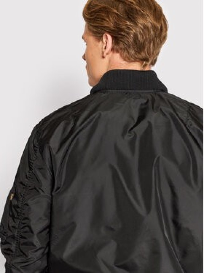 Alpha Industries Kurtka bomber MA-1 196108 Czarny Regular Fit
