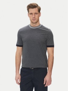 BOSS T-Shirt H-Tessler 145 50536847 Granatowy Slim Fit