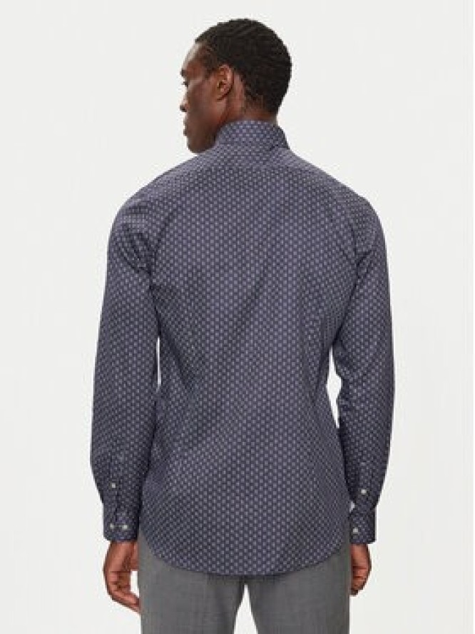 Michael Kors Koszula MK0DS01396 Granatowy Regular Fit