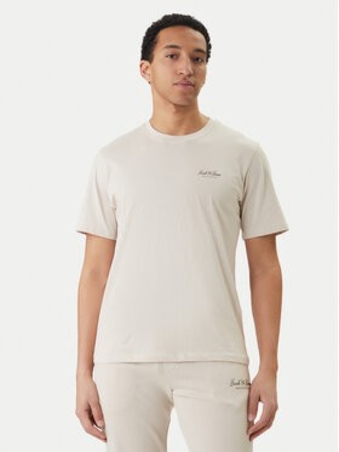 Jack & Jones T-Shirt Earchive 12297641 Beżowy Regular Fit