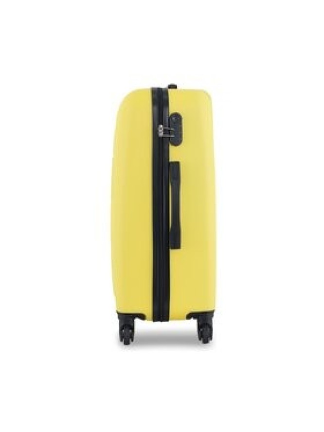Semi Line Walizka średnia T5619-4 Żółty