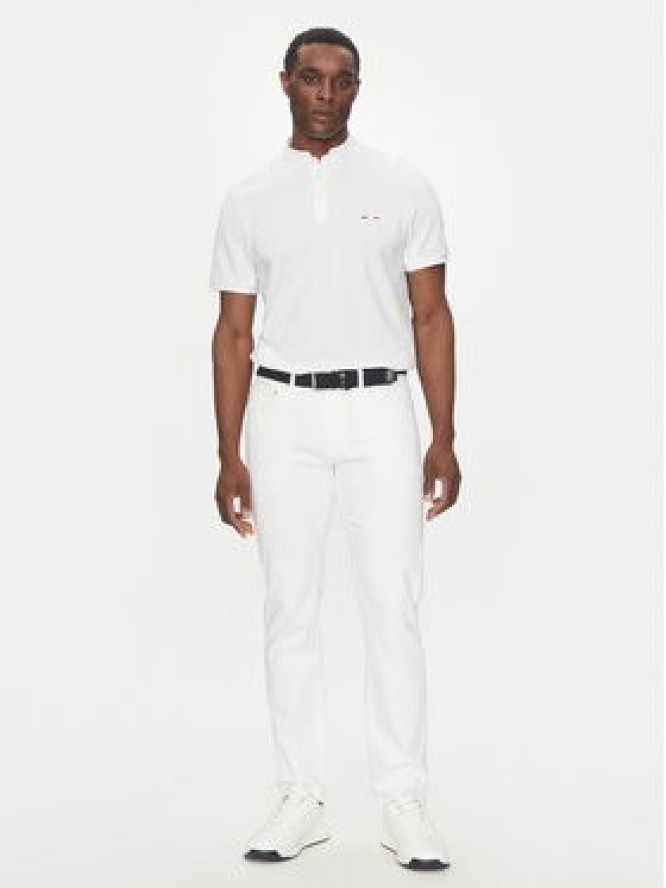 Hechter Paris T-Shirt 74006 100912 Biały Regular Fit