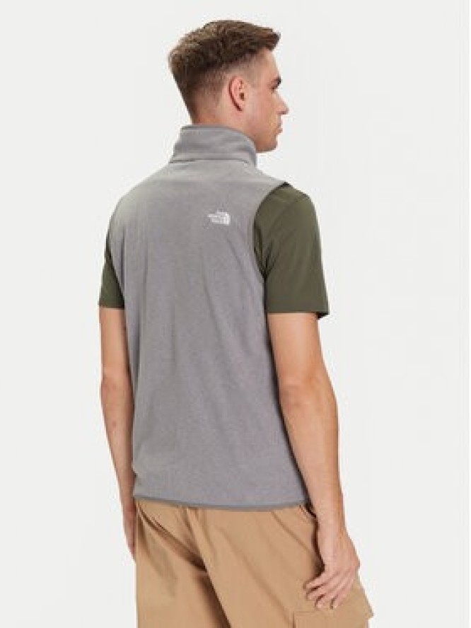 The North Face Kamizelka Glacier NF0A8DQN Szary Regular Fit