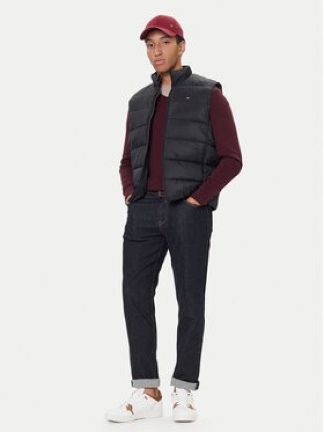 Tommy Hilfiger Kamizelka MW0MW41981 Czarny Regular Fit