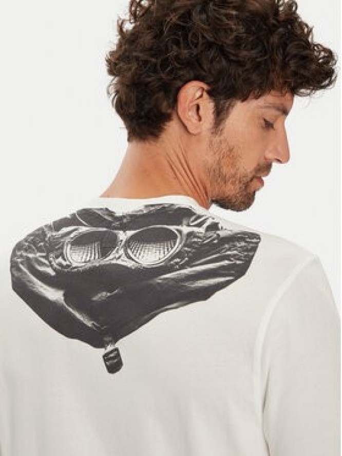 C.P. Company T-Shirt RCCMTS725A005100W Écru Regular Fit