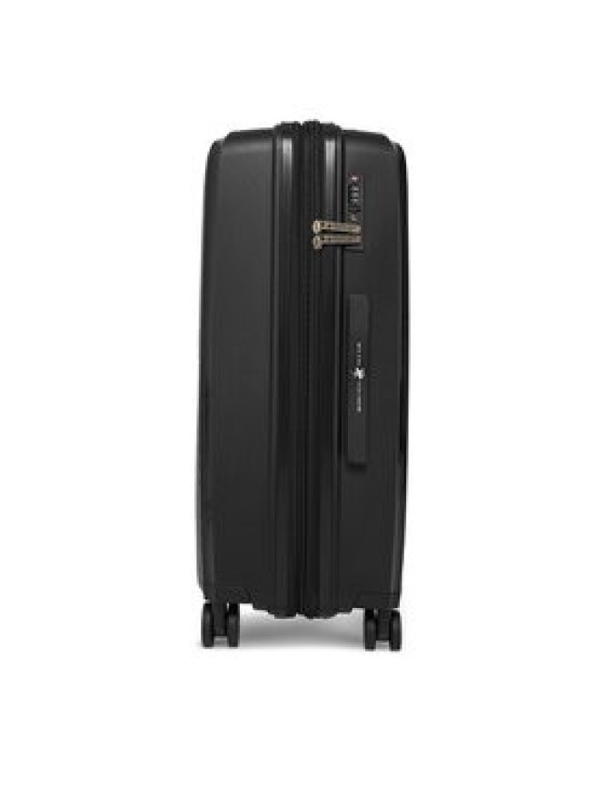 Beverly Hills Polo Club Walizka średnia CEO-BHPC-WAL-007-M Czarny