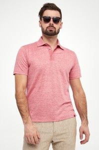 Polo męskie lniane PAUL&SHARK