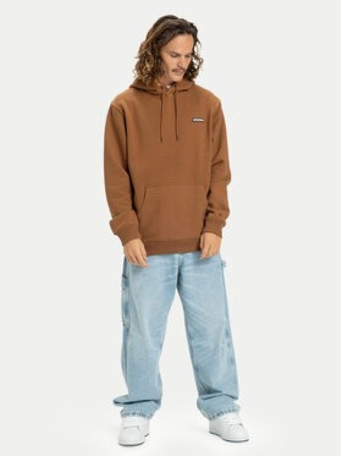 DC Shoes Bluza Patch It EDYFT03549 Brązowy Regular Fit