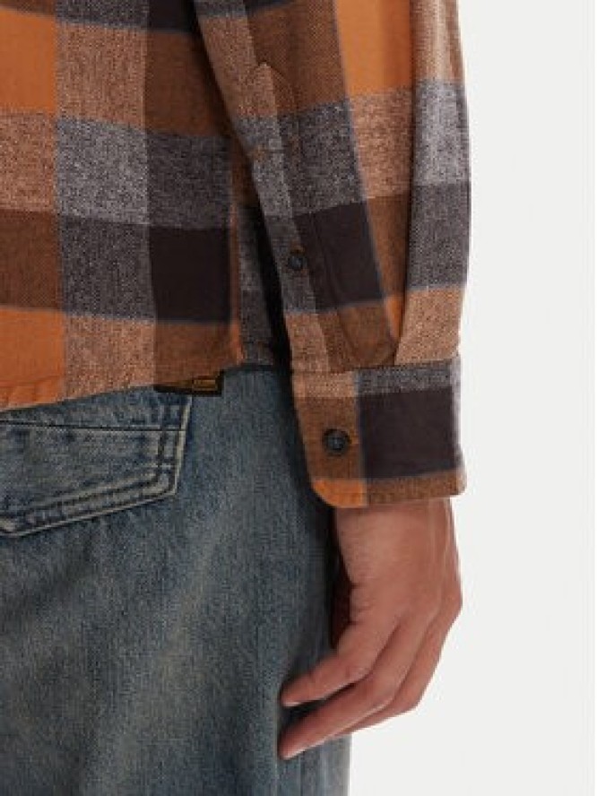 Quiksilver Koszula Motherfly Plaid EQYWT04642 Szary Regular Fit