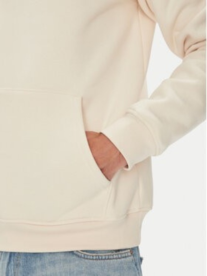 adidas Bluza Trefoil Essentials HZ3598 Écru Regular Fit