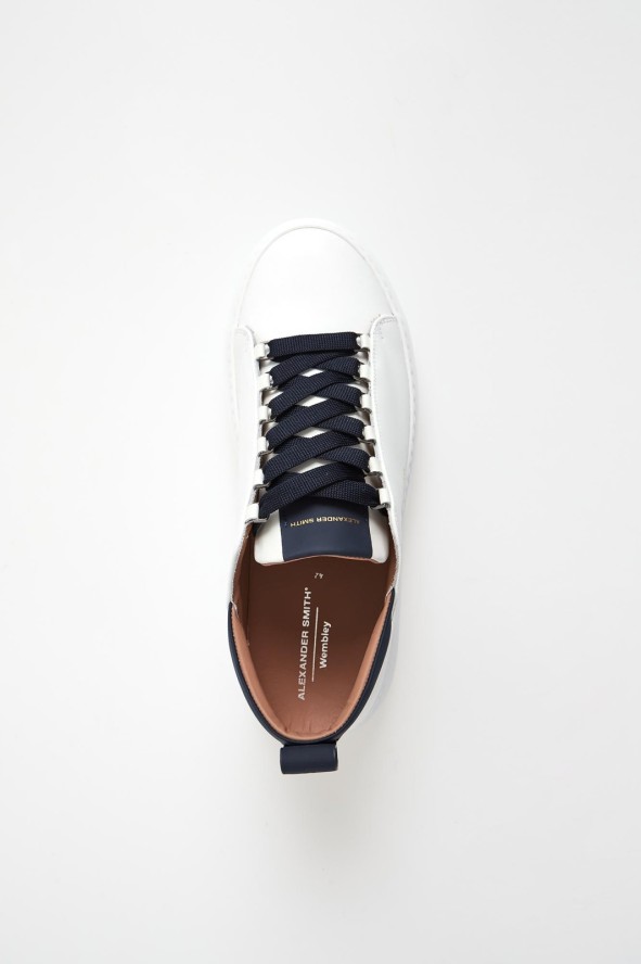 Sneakersy męskie skórzane ALEXANDER SMITH