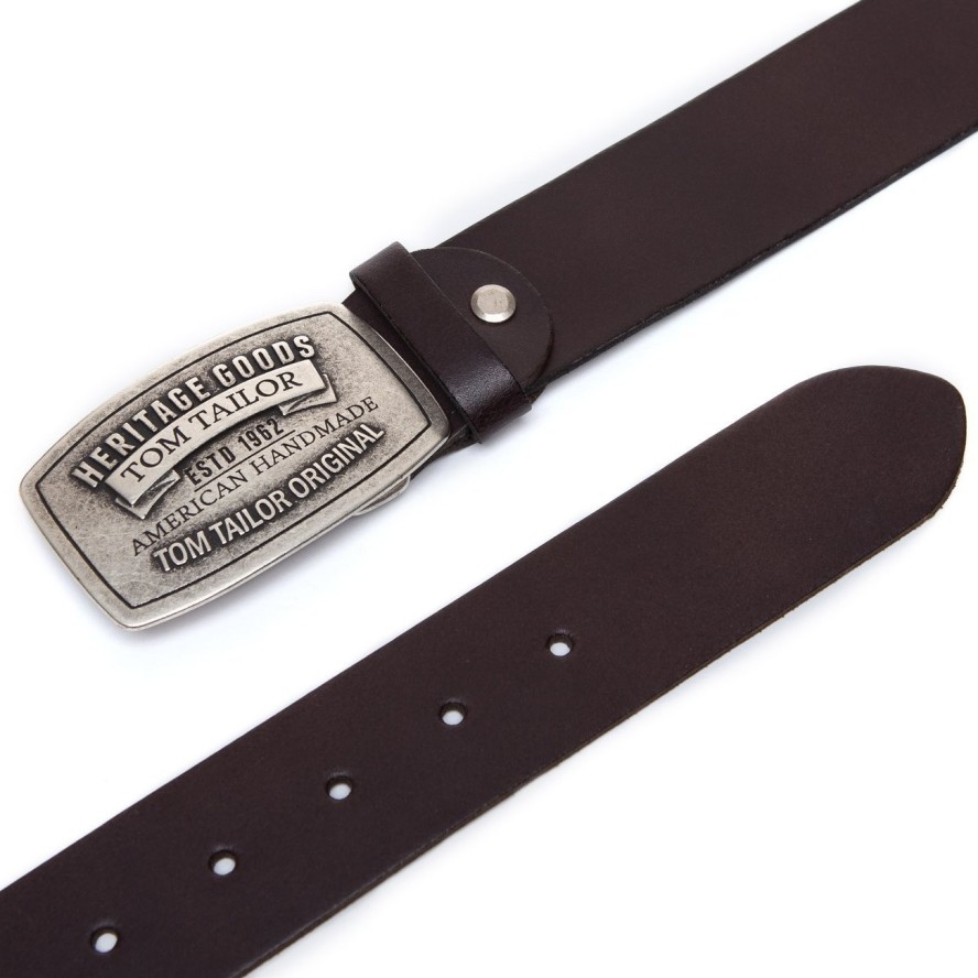 TOM TAILOR PASEK SKÓRZANY TG1050R01 691 40mm Gürtel Q.01