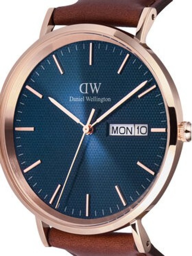 Daniel Wellington Zegarek Classic Day Display 40 DW00100830 Różowe złoto