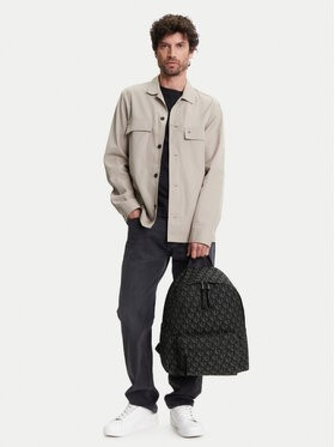 Calvin Klein Jeans Plecak Unstrctrd Mngrm Bckp LV04G3116G Czarny