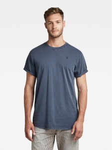 G-Star Raw T-Shirt D16396-2653-D418 Niebieski Regular Fit