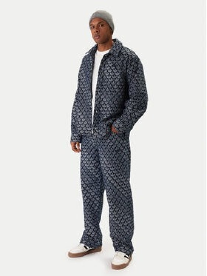 adidas Jeansy Monogram KD0399 Niebieski Loose Fit