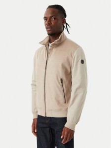 JOOP! Kurtka przejściowa Jo-370Clunie 30103263 Beżowy jasny Regular Fit
