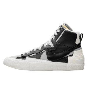 Nike Sacai Blazer High Black Grey