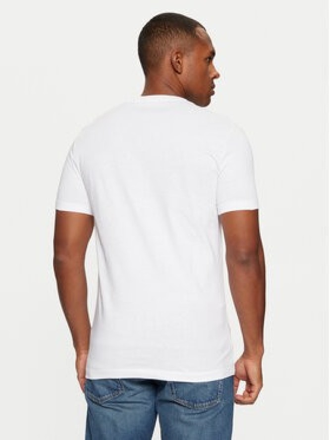 Calvin Klein Jeans T-Shirt J30J320936 Biały Slim Fit