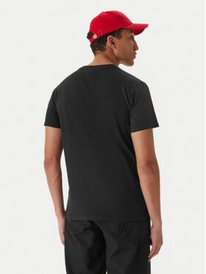 Kappa T-Shirt 382J2QW Czarny Regular Fit