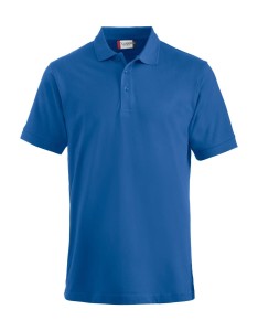 clique Polo Lincoln męski z czesanego bawełny - royal blue
