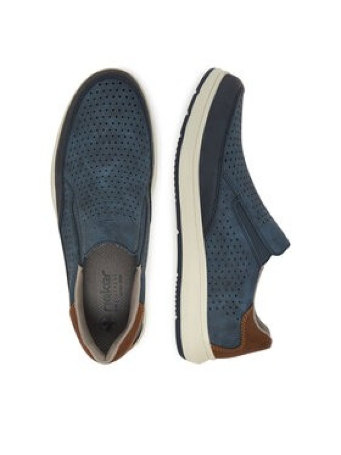 Rieker Półbuty 16952-14 Granatowy