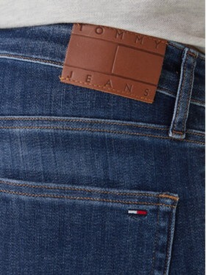 Tommy Jeans Jeansy Austin DM0DM23265 Granatowy Slim Fit