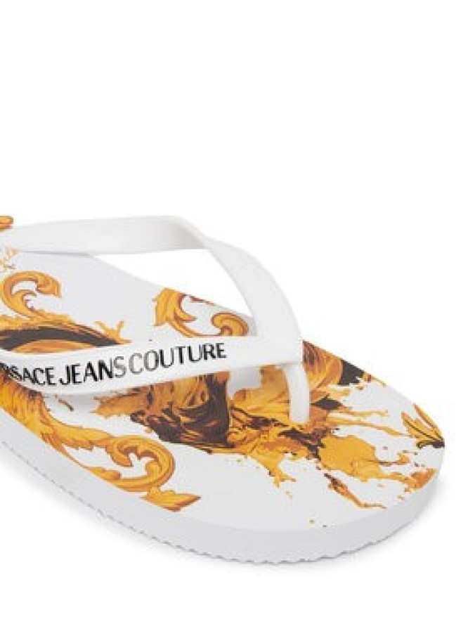 Versace Jeans Couture Japonki 80YA3SQ7 ZSS80 Biały