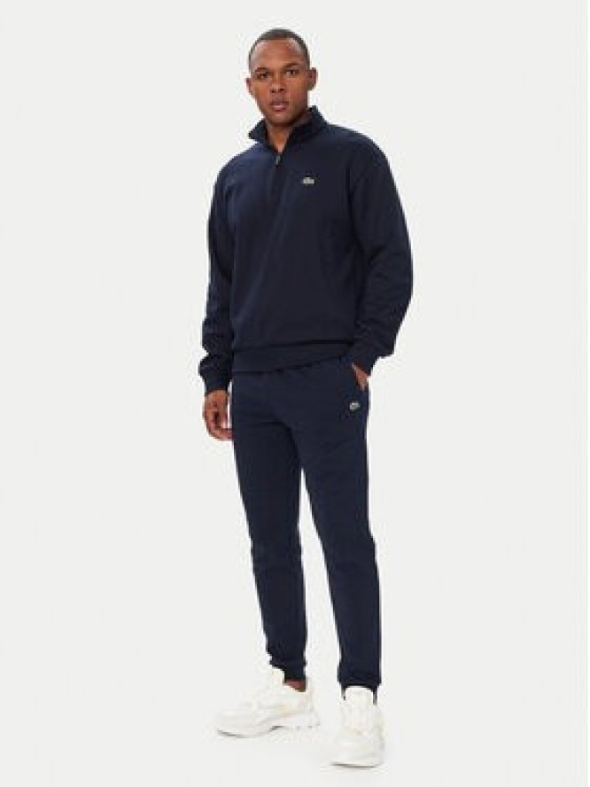 Lacoste Bluza SH8863 Granatowy Regular Fit