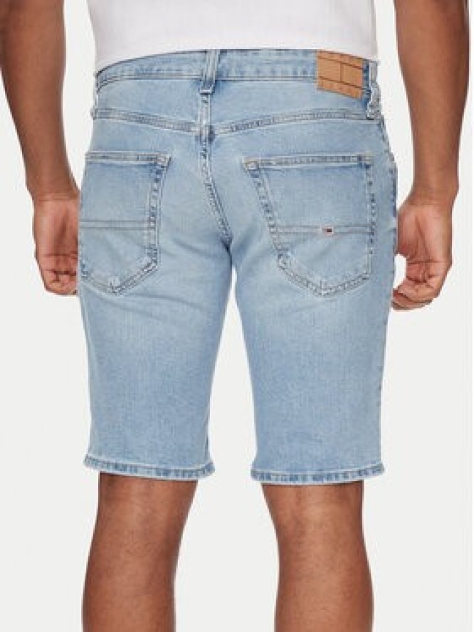 Tommy Jeans Szorty jeansowe Scanton DM0DM18798 Niebieski Slim Fit