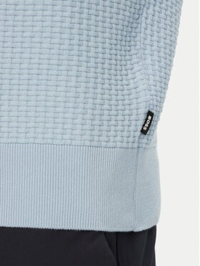 BOSS T-Shirt H-Nilton 50560468 Niebieski jasny Regular Fit