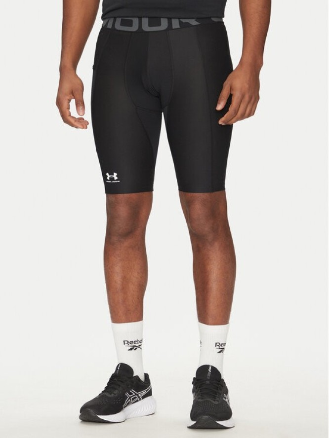 Under Armour Szorty sportowe HG Armour Lng 1361602 Czarny Slim Fit