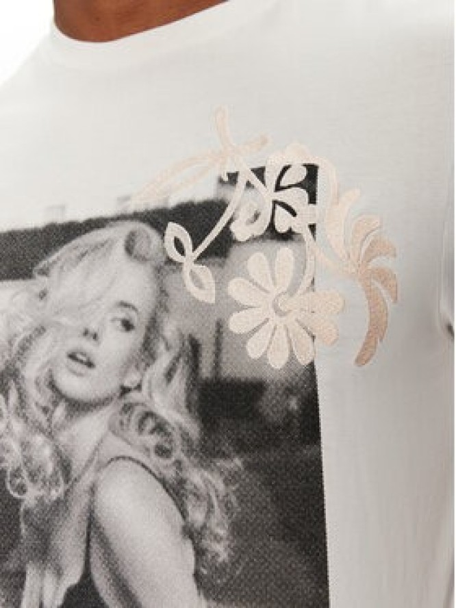 Guess T-Shirt M5GI33 KBW41 Biały Classic Fit