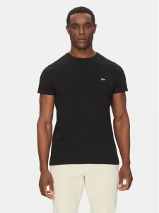 Lacoste T-Shirt TH6709 Czarny Regular Fit