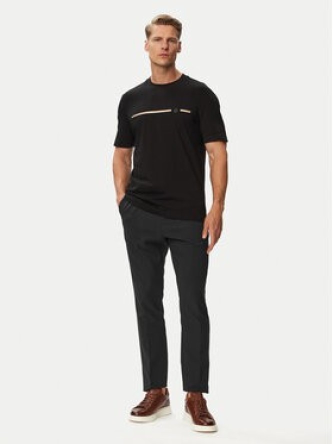 BOSS T-Shirt C-Taut 41 50565785 Czarny Regular Fit