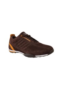 Buty - sportowe - męskie - K-SWISS - ARVEE 2.0 SDE - brązowe z złotymi akcentami