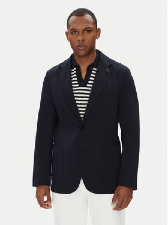 Tommy Hilfiger Marynarka MW0MW39742 Granatowy Regular Fit