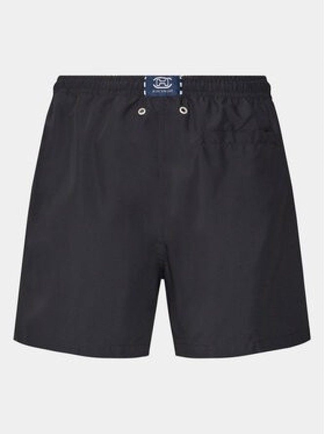 HOM Szorty kąpielowe 402537 Czarny Regular Fit