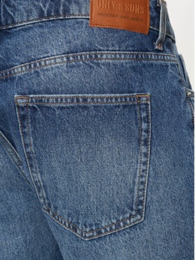 Only & Sons Szorty jeansowe Edge 22029179 Niebieski Straight Fit