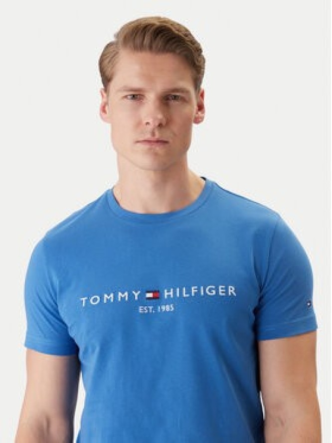 Tommy Hilfiger T-Shirt MW0MW11797 Niebieski