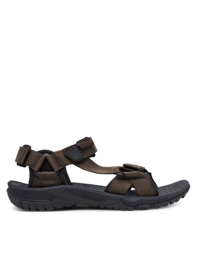 Jack Wolfskin Sandały Lakewood Ride Sandal M 4019021 Brązowy
