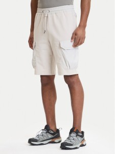Parajumpers Szorty sportowe Boyce 26SMPMPAFP05 Beżowy Regular Fit